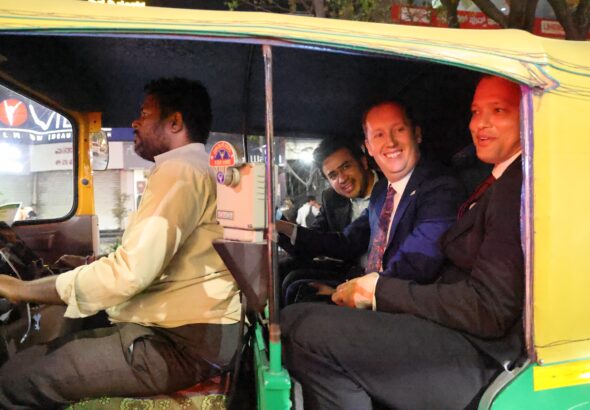 Global Dialogue with Filter Coffee: Tejasvi Surya meets US Ambassador in Bengaluru and rides in Namma Auto