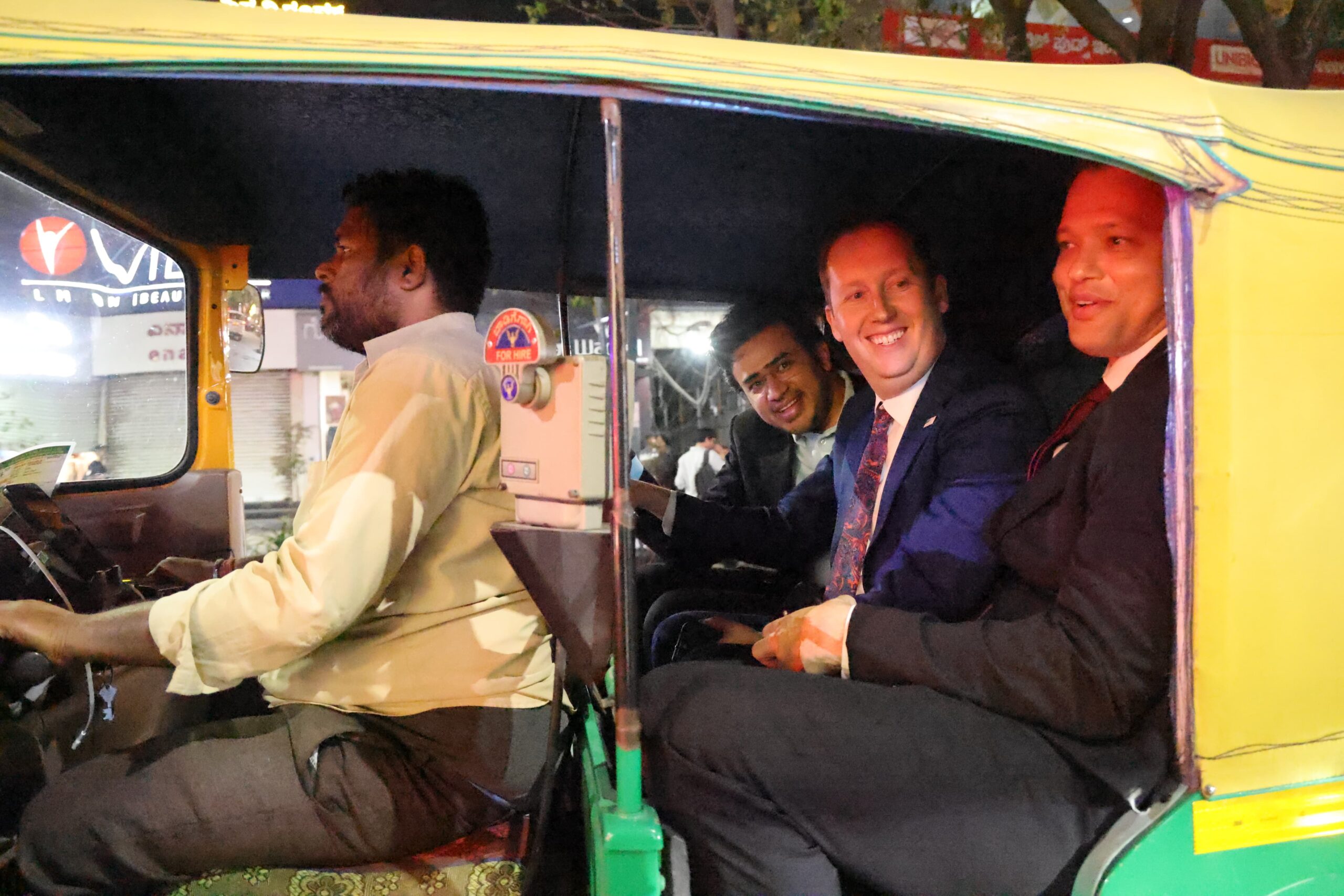 Global Dialogue with Filter Coffee: Tejasvi Surya meets US Ambassador in Bengaluru and rides in Namma Auto