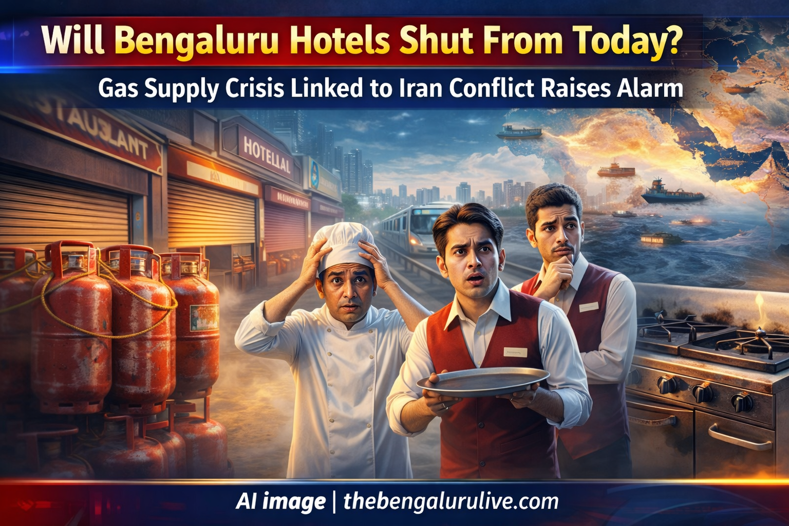 Hotels to close in Bengaluru from today? Hotel industry in turmoil due to gas shortage