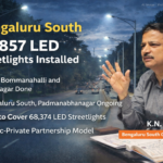 Installation of 56,857 LED street lights in Bengaluru South Municipal Corporation