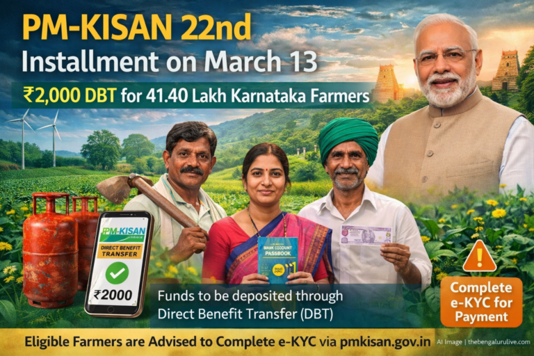 PM Kisan Yojana 22nd installment released: Direct money transfer to the accounts of 41.40 lakh farmers in the state on March 13