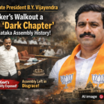 BJP's B.Y. Vijayendra: Speaker's departure is a dark chapter for the irresponsibility of the Congress government