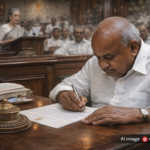 Former Prime Minister Deve Gowda writes to Sonia Gandhi: Deeply dissatisfied with the opposition's behavior