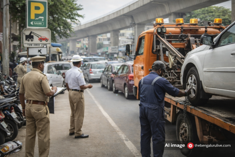 A break from the Bangalore parking chaos? Encouragement for parking in private spaces?