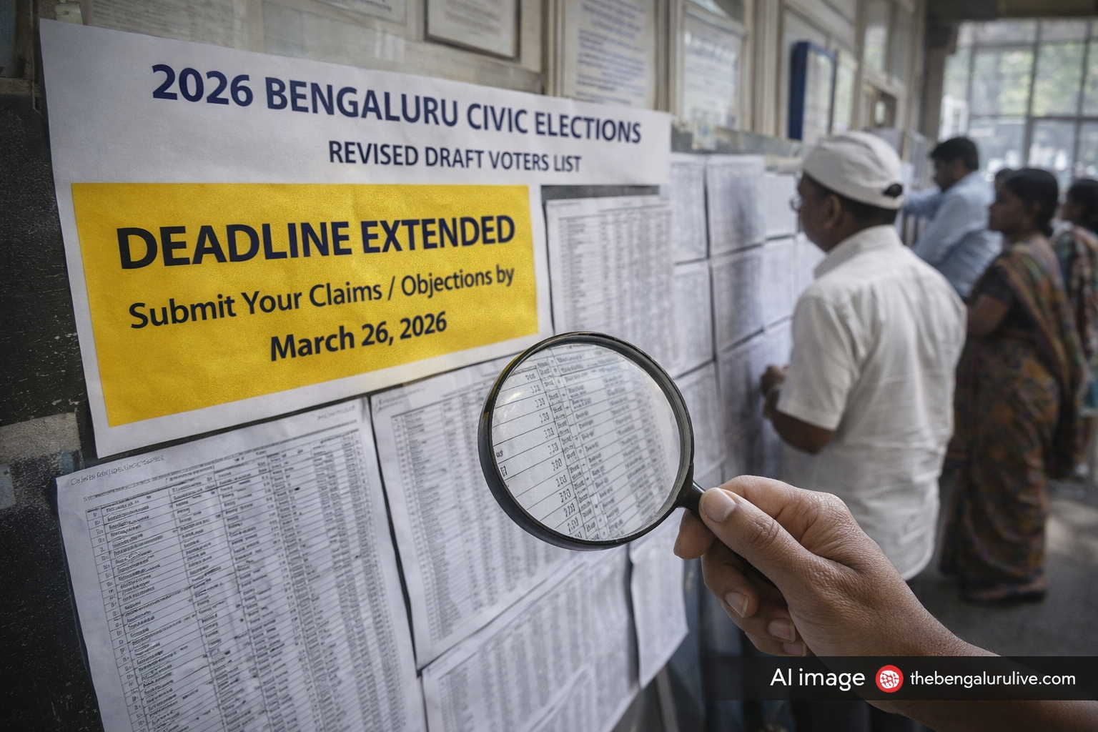 Bangalore Municipal Corporation Elections 2026: Deadline extended to file objections to draft voters list