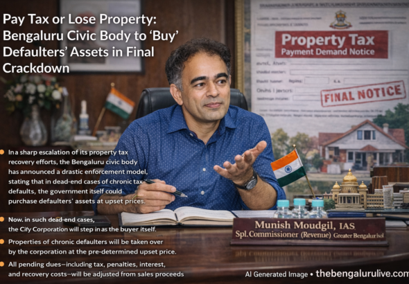 If you don't pay taxes, you will lose your house: Bengaluru Municipal Corporation's strict action to 'buy' the properties of defaulters