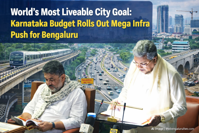 Bangalore aims to be the best city in the world: Metro, tunnel road, 450 km whitetopping project
