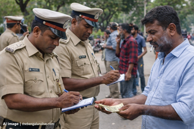 Bengaluru police raid: 295 people fined for smoking in public places