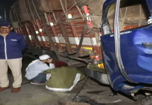 Three killed in horrific accident in Medahalli, Bengaluru