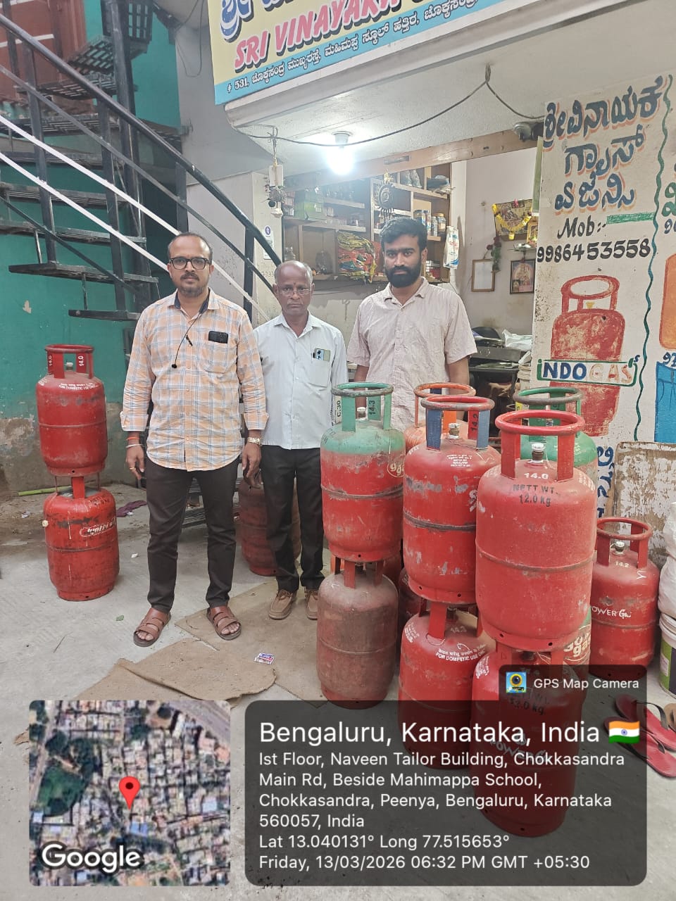 254 unauthorized cooking gas cylinders seized in Bengaluru district