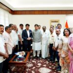 Coffee growers in Hassan district met the Union Minister and submitted a request to resolve the problems caused by the SARFAESI Act.