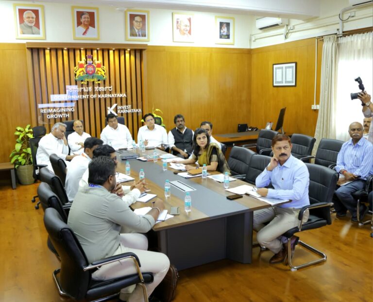 In a key meeting held at Vidhana Soudha on Monday, Karnataka ministers M.B. Patil, Dr. Sharanprakash R. Patil, Priyanka Kharge, Rahim Khan and KKRDB Chairman Dr. Ajay Singh pressed airlines to start regular flight services to Kalaburgi and Bidar.