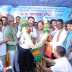 A large number of state BJP workers and leaders attended the birthday celebration of former Chief Minister and former Union Minister D.V. Sadananda Gowda.