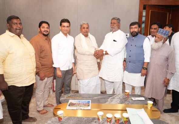 Sadiq Pailwan withdraws nomination; Congress will win in Davangere and Bagalkot: CM Siddaramaiah