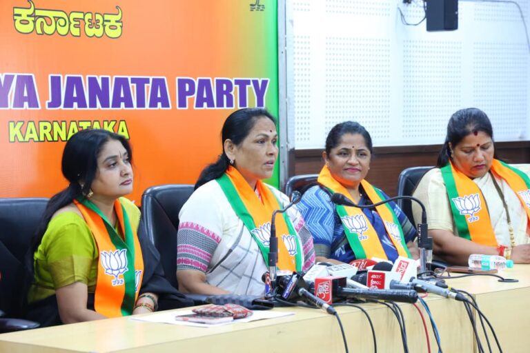 ಮಹಿಳಾ ಮೀಸಲಾತಿಗೆ ವೇಗ: ಸಂಸತ್ ಅಧಿವೇಶನದ ಮುನ್ನ ಜಾಗೃತಿ ಅಭಿಯಾನ — ಶೋಭಾ ಕರಂದ್ಲಾಜೆ