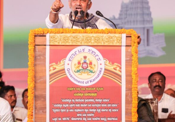 ಮೇಕೆದಾಟು ಯೋಜನೆಗೆ ಬೆಂಬಲ ನೀಡಿ: ವಿಪಕ್ಷಗಳಿಗೆ ಡಿಸಿಎಂ ಡಿ.ಕೆ. ಶಿವಕುಮಾರ್ ಸವಾಲು