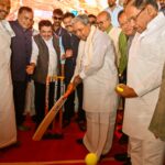 ಸೂರ್ಯನಗರದಲ್ಲಿ ಅಂತಾರಾಷ್ಟ್ರೀಯ ಕ್ರಿಕೆಟ್ ಕ್ರೀಡಾಂಗಣಕ್ಕೆ ಸಿಎಂ ಸಿದ್ದರಾಮಯ್ಯ ಶಂಕುಸ್ಥಾಪನೆ