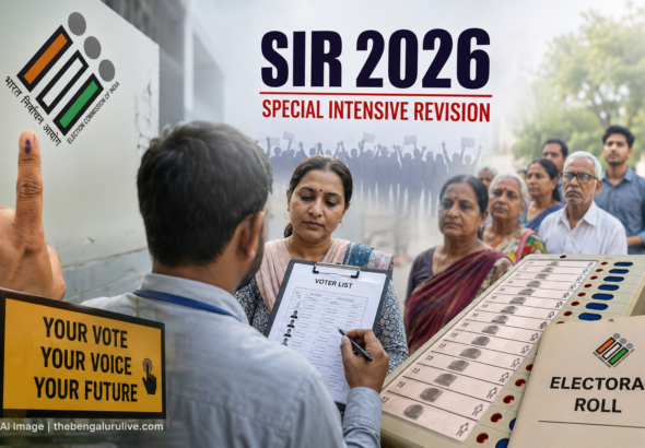 ಜೂನ್ 30ರಿಂದ ರಾಜ್ಯಾದ್ಯಂತ ಎಸ್‌ಐಆರ್-2026 ಮತದಾರರ ಪಟ್ಟಿ ಪರಿಷ್ಕರಣೆ ಆರಂಭ; ಮನೆ ಮನೆಗೆ ಭೇಟಿ ನೀಡಲಿರುವ ಬಿಎಲ್‌ಒಗಳು
