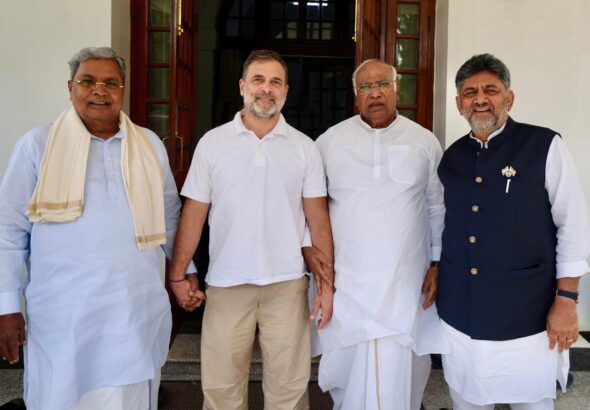ಕರ್ನಾಟಕದಲ್ಲಿ ಯುವ ಯುಗ ಆರಂಭ; ಎಲ್ಲ ವರ್ಗಗಳನ್ನು ಜೊತೆಗೂಡಿಸಿಕೊಂಡು ಸಾಗುತ್ತೇನೆ: ಮುಖ್ಯಮಂತ್ರಿ ನಿಯೋಜಿತ ಡಿ.ಕೆ. ಶಿವಕುಮಾರ್