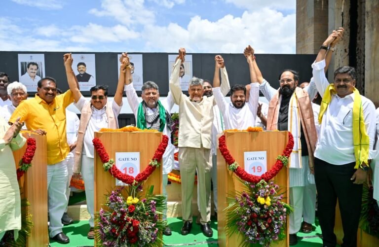 ಕರ್ನಾಟಕ, ಆಂಧ್ರ ಪ್ರದೇಶ ಮತ್ತು ತೆಲಂಗಾಣದ ಐತಿಹಾಸಿಕ ಒಮ್ಮತ; ತುಂಗಭದ್ರಾ ಅಣೆಕಟ್ಟು ರಕ್ಷಣೆಗಾಗಿ ಮಹತ್ವದ ನಿರ್ಧಾರ: ಸಿಎಂ ಡಿ.ಕೆ. ಶಿವಕುಮಾರ್