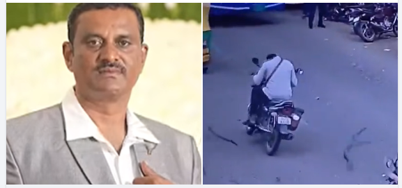 ಹೆಲ್ಮೆಟ್ ಧರಿಸದಿದ್ದ ಬೈಕ್ ಸವಾರನ ಮೇಲೆ ಮರದ ಒಣ ಕೊಂಬೆ; ಗಂಭೀರ ಗಾಯ, ಅಧಿಕಾರಿಗಳ ನಿರ್ಲಕ್ಷ್ಯ ಆರೋಪ
