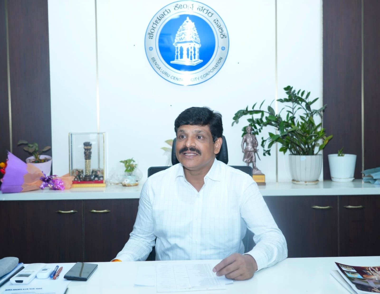 ನೂತನ ಬೆಂಗಳೂರು ಕೇಂದ್ರ ನಗರ ಪಾಲಿಕೆ ಆಯುಕ್ತರಾಗಿ ಜಿ. ಜಗದೀಶ್ ಅಧಿಕಾರ ಸ್ವೀಕಾರ; ತ್ಯಾಜ್ಯ ನಿರ್ವಹಣೆ, ನಾಗರಿಕ ಸೇವೆಗಳ ಮೇಲೆ ವಿಶೇಷ ಒತ್ತು