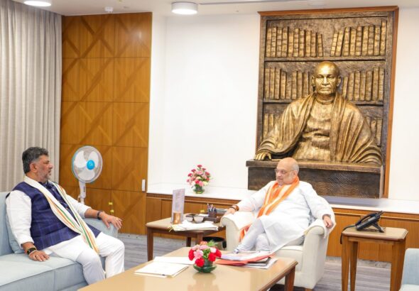 ಕರ್ನಾಟಕ ಪೊಲೀಸ್ ಆಧುನೀಕರಣ, ಸೈಬರ್ ಭದ್ರತೆ ಮತ್ತು ಕಾರಾಗೃಹ ಸುಧಾರಣೆಗೆ ಕೇಂದ್ರದ ನೆರವು ಕೋರಿದ ಸಿಎಂ ಡಿ.ಕೆ. ಶಿವಕುಮಾರ್