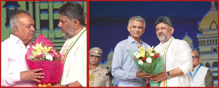 ಬೆಂಗಳೂರು ಅಭಿವೃದ್ಧಿ ಖಾತೆ ಡಿಕೆಶಿ ಕೈತಪ್ಪಿತು; ಕೃಷ್ಣ ಬೈರೇಗೌಡಗೆ ಮೆಗಾ ನಗರಾಭಿವೃದ್ಧಿ ಜವಾಬ್ದಾರಿ