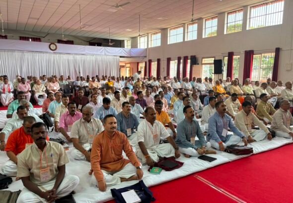 ಬೆಳಗಾವಿಯಲ್ಲಿ ಆರ್‌ಎಸ್‌ಎಸ್ ಅಖಿಲ ಭಾರತ ಪ್ರಾಂತ ಪ್ರಚಾರಕರ ವಾರ್ಷಿಕ ಸಭೆ ಆರಂಭ; ಶಾಖಾ ವಿಸ್ತರಣೆ, ಶತಮಾನೋತ್ಸವ ಕಾರ್ಯಕ್ರಮಗಳ ಪರಿಶೀಲನೆ ಪ್ರಮುಖ ಅಜೆಂಡಾ
