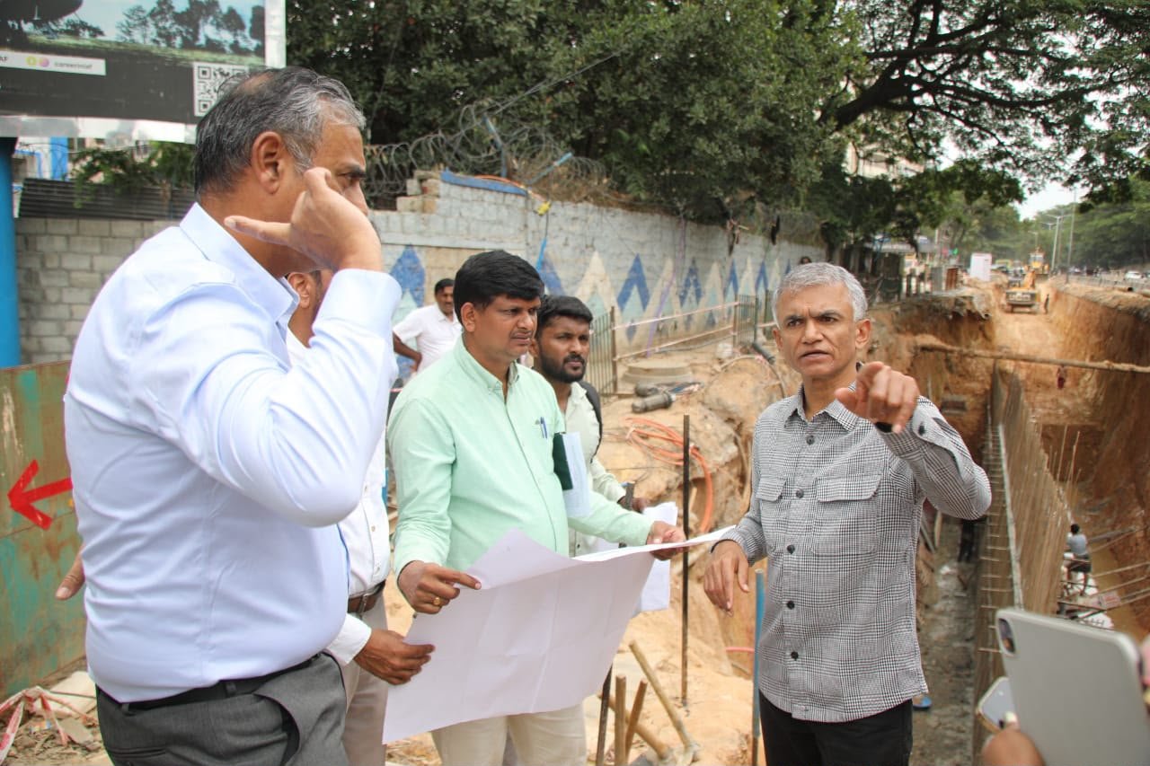 ವಿಂಡ್ ಟನಲ್ ಕೆಳಸೇತುವೆ ಕಾಮಗಾರಿಗೆ ವೇಗ; ಮೂರು ತಿಂಗಳಲ್ಲಿ ಪೂರ್ಣಗೊಳಿಸಲು ಸಚಿವ ಕೃಷ್ಣ ಬೈರೇಗೌಡ ಸೂಚನೆ