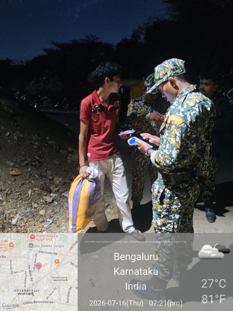 ಸೌಂದರ್ಯೀಕರಿಸಿದ ಬಾಣಸವಾಡಿ ಕಸದ ಬ್ಲಾಕ್ ಸ್ಪಾಟ್‌ನಲ್ಲಿ ಮತ್ತೆ ಕಸ ಎಸೆದ ನಾಲ್ವರ ವಿರುದ್ಧ ಎಫ್‌ಐಆರ್