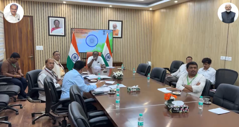 ಬಿಎಚ್‌ಇಎಲ್ ಲಾಭದಾಯಕತೆ ಸುಧಾರಣಾ ಯೋಜನೆ ಪರಿಶೀಲಿಸಿದ ಕುಮಾರಸ್ವಾಮಿ, ಸಚಿವಾಲಯದ ಪೂರ್ಣ ಬೆಂಬಲ ಭರವಸೆ