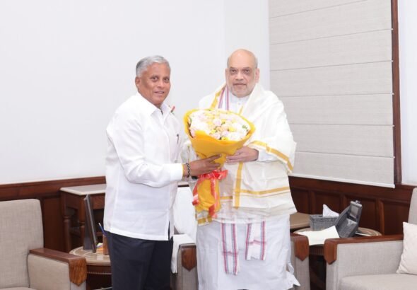 ಕಾಡುಗೊಲ್ಲ ಸಮುದಾಯಕ್ಕೆ ಎಸ್‌ಟಿ ಸ್ಥಾನಮಾನ ನೀಡಲು ಅಮಿತ್ ಶಾ ಮಧ್ಯಸ್ಥಿಕೆಗೆ ವಿ. ಸೋಮಣ್ಣ ಮನವಿ
