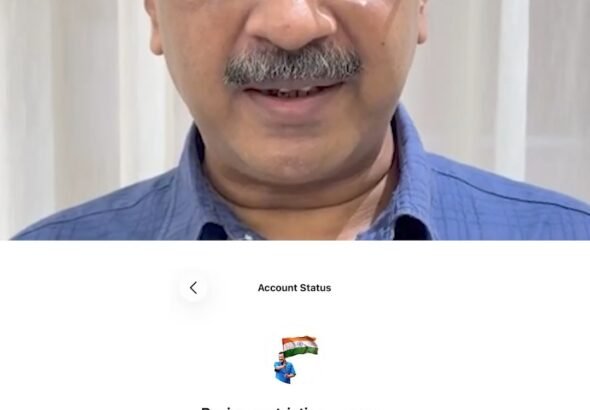 ಮೆಟಾ ಭಾರತದಲ್ಲಿ ತಮ್ಮ ಖಾತೆಗೆ ನಿರ್ಬಂಧ ವಿಧಿಸಿದೆ ಎಂದು ಅರವಿಂದ್ ಕೇಜ್ರಿವಾಲ್ ಆರೋಪ