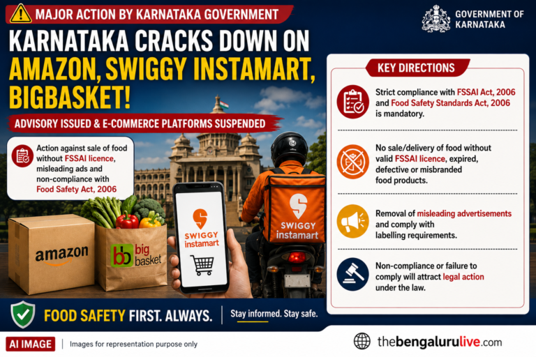 ಇ-ಕಾಮರ್ಸ್ ಹಣ್ಣು-ತರಕಾರಿಗಳಲ್ಲಿ ಧತ್ತೂರಿ ಕಲಬೆರಕೆ ಬಗ್ಗೆ ಕರ್ನಾಟಕ ಆಹಾರ ಸುರಕ್ಷತಾ ಇಲಾಖೆ ಎಚ್ಚರಿಕೆ; ಲಿಸ್ಟಿಂಗ್, ಮಾರಾಟ ಸ್ಥಗಿತಕ್ಕೆ ಸೂಚನೆ