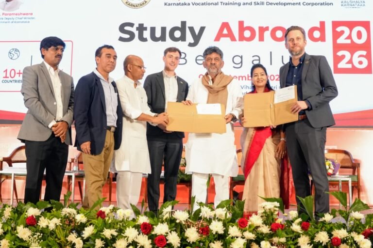 ಜಾಗತಿಕ ಶಿಕ್ಷಣಕ್ಕೆ ಕರ್ನಾಟಕದ ಹೊಸ ಹಾದಿ: ವಿದೇಶಿ ವಿವಿಗಳಿಗೆ 3,145 ವಿದ್ಯಾರ್ಥಿಗಳ ಆಯ್ಕೆ, ₹2 ಕೋಟಿವರೆಗೆ ಶಿಕ್ಷಣ ಸಾಲ