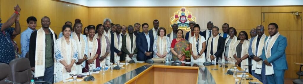 ಡಿಜಿಟಲ್ ಸಾರ್ವಜನಿಕ ಮೂಲಸೌಕರ್ಯ ಅಧ್ಯಯನಕ್ಕೆ ಆಫ್ರಿಕನ್ ಯೂನಿಯನ್, ಐದು ಆಫ್ರಿಕಾ ರಾಷ್ಟ್ರಗಳ ನಿಯೋಗಕ್ಕೆ ಕರ್ನಾಟಕ ಆತಿಥ್ಯ