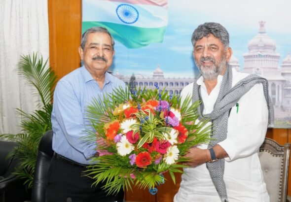 ಕೇಂದ್ರದಿಂದ ರಾಜ್ಯಕ್ಕೆ ಬರಬೇಕಾದ ಅನುದಾನದ ಪಾಲು ಒದಗಿಸಲು ಕರ್ನಾಟಕ ಮನವಿ; ವಿಶೇಷ ಪರಿಗಣನೆಗೆ ನೀತಿ ಆಯೋಗಕ್ಕೆ ಡಿ.ಕೆ. ಶಿವಕುಮಾರ್ ಆಗ್ರಹ