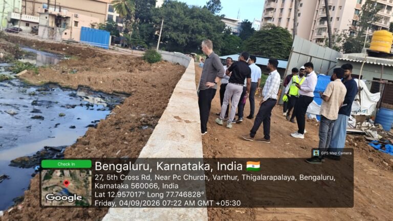 ವಾರ್ತೂರು ಕೋಡಿಯಲ್ಲಿ 30-32 ಮೀಟರ್‌ಗೆ ವಿಸ್ತರಿಸಿದ ರಾಜಕಾಲುವೆ, 1 ಕಿ.ಮೀ ವಾಕಿಂಗ್ ಪಥ ಮತ್ತು ಹಸಿರು ಕಾರಿಡಾರ್‌ಗೆ ವಿಶ್ವ ಬ್ಯಾಂಕ್ ತಂಡದ ಮೆಚ್ಚುಗೆ