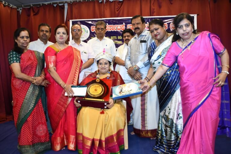 ವಿದ್ಯಾಗಣಪತಿ ಮಹೋತ್ಸವದಲ್ಲಿ ಎಂ.ಕೆ. ವಿಶಾಲಾಕ್ಷಿ, ಅರ್ಚನ ಉಡುಪಗೆ ಸನ್ಮಾನ
