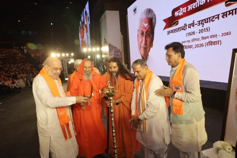 ಅಮಿತ್ ಶಾ: ಅಶೋಕ್ ಸಿಂಘಲ್ ಜೀವನದಿಂದ ಯುವಕರು ಪ್ರೇರಣೆ ಪಡೆಯಲಿ