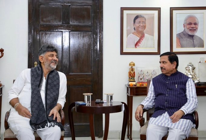 2026–27ರ ಕಬ್ಬಿನ ದರ ಕುರಿತು ಪ್ರಲ್ಹಾದ್ ಜೋಶಿ ಭೇಟಿ ಮಾಡಿದ ಮುಖ್ಯಮಂತ್ರಿ ಶಿವಕುಮಾರ್