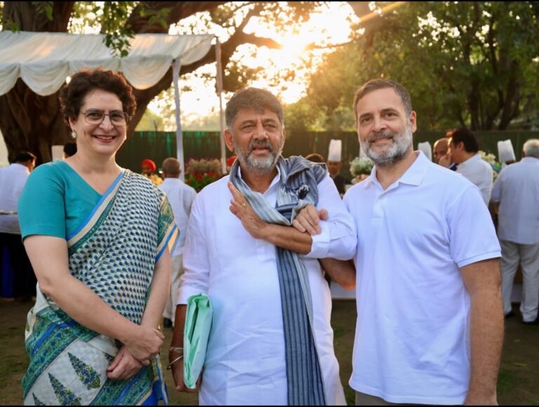 ನನ್ನ ಸುರಕ್ಷತೆಗಾಗಿ ವಾಹನಕ್ಕೆ ಹಿಂತಿರುಗುವಂತೆ ರಾಹುಲ್ ಗಾಂಧಿ ಹೇಳಿದರು: ಶಿವಕುಮಾರ್