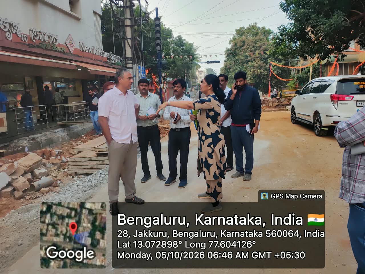 ಅಮೃತಹಳ್ಳಿಯಲ್ಲಿ ರಸ್ತೆಗಿಂತ ಎತ್ತರದ ಕಲ್ವರ್ಟ್: ರಸ್ತೆ ಮಟ್ಟಕ್ಕೆ ಸರಿಪಡಿಸಲು ಸೂಚನೆ
