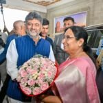 ಕರ್ನಾಟಕದಲ್ಲಿ ಹೊಸ ಅಧ್ಯಾಯ: ಎರಡನೇ ಮಹಿಳಾ ರಾಜ್ಯಪಾಲ ಡಾ. ಸುಧಾ ಯಾದವ್‌ಗೆ ಸ್ವಾಗತ, ಮೈಸೂರು ದಸರಾಕ್ಕೆ ಆಹ್ವಾನಿಸಿದ ಡಿ.ಕೆ. ಶಿವಕುಮಾರ್