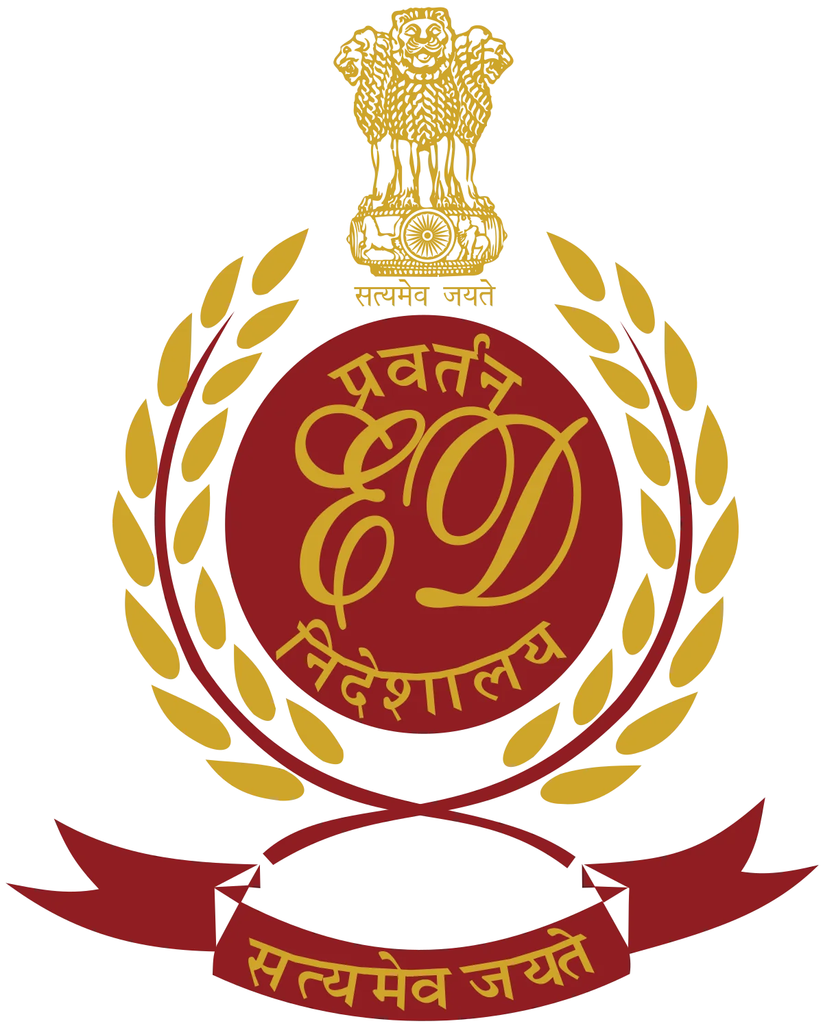 ಜಾರಿ ನಿರ್ದೇಶನಾಲಯದ ಚಿಹ್ನೆ — ಸಂಗ್ರಹ ಚಿತ್ರ